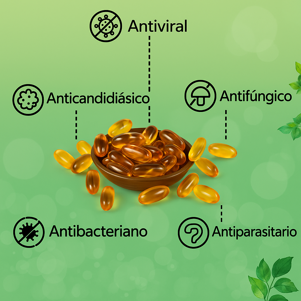 Cápsulas de orégano 150 + 150 Gratis