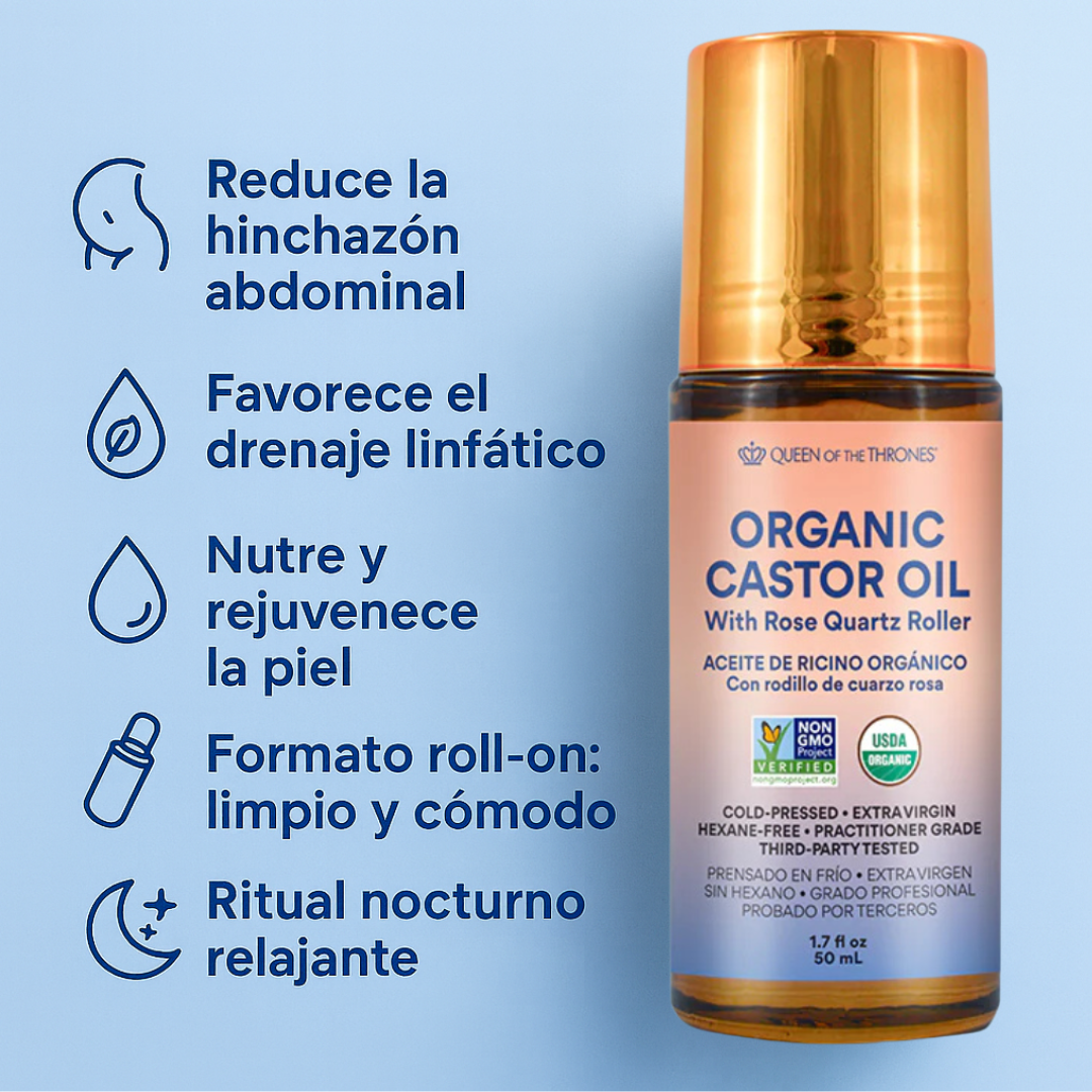 Aceite de Ricino Orgánico en rolón