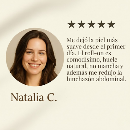 Roll-on Drenante de Ricino Orgánico