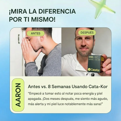 Suplemento Longevidad CataKor-NAD